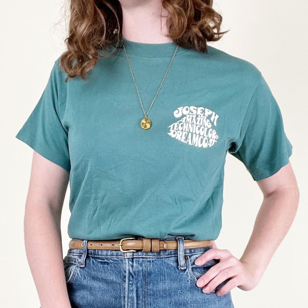 Vintage 90s Single Stitch Graphic Tee Musical Theater Short Sleeve T-Shirt 90's - Picture 2 of 10